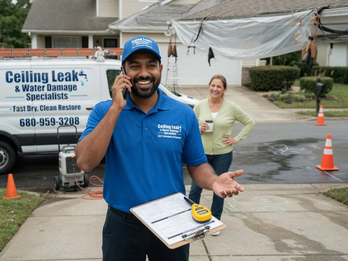 Ceiling Leak Cleanup Newton, NJ FAQs
